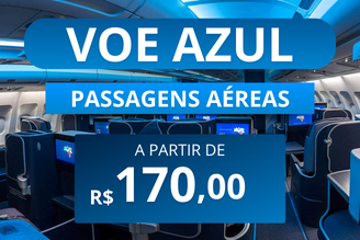 Passagens Aéreas a partir de R$170